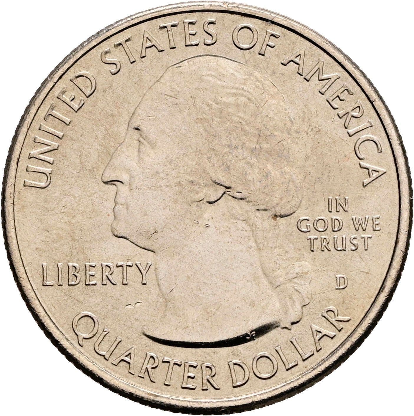 Quarter Dollar 2016 D – Vorderseite