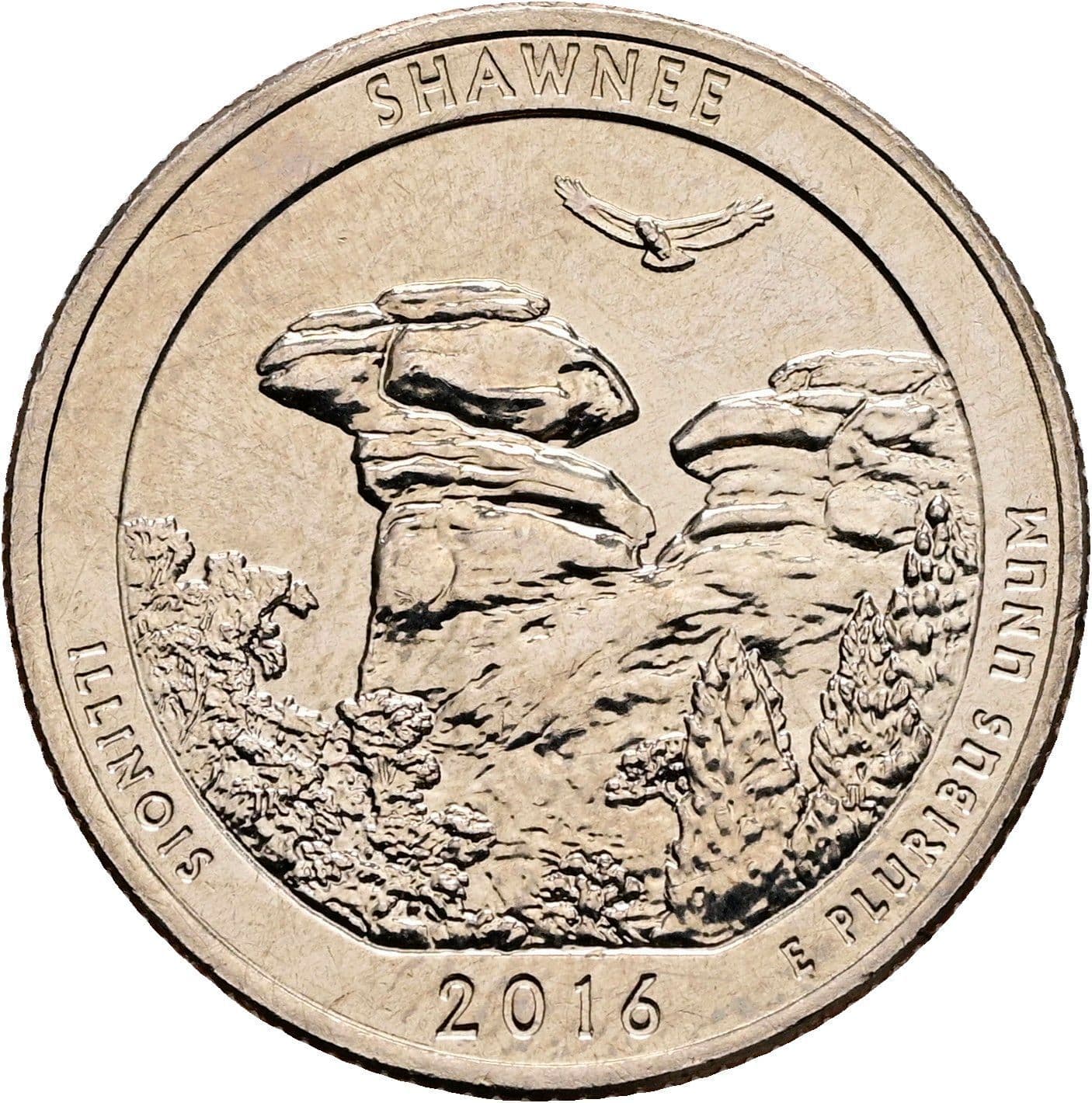 Quarter Dollar 2016 D – Rückseite
