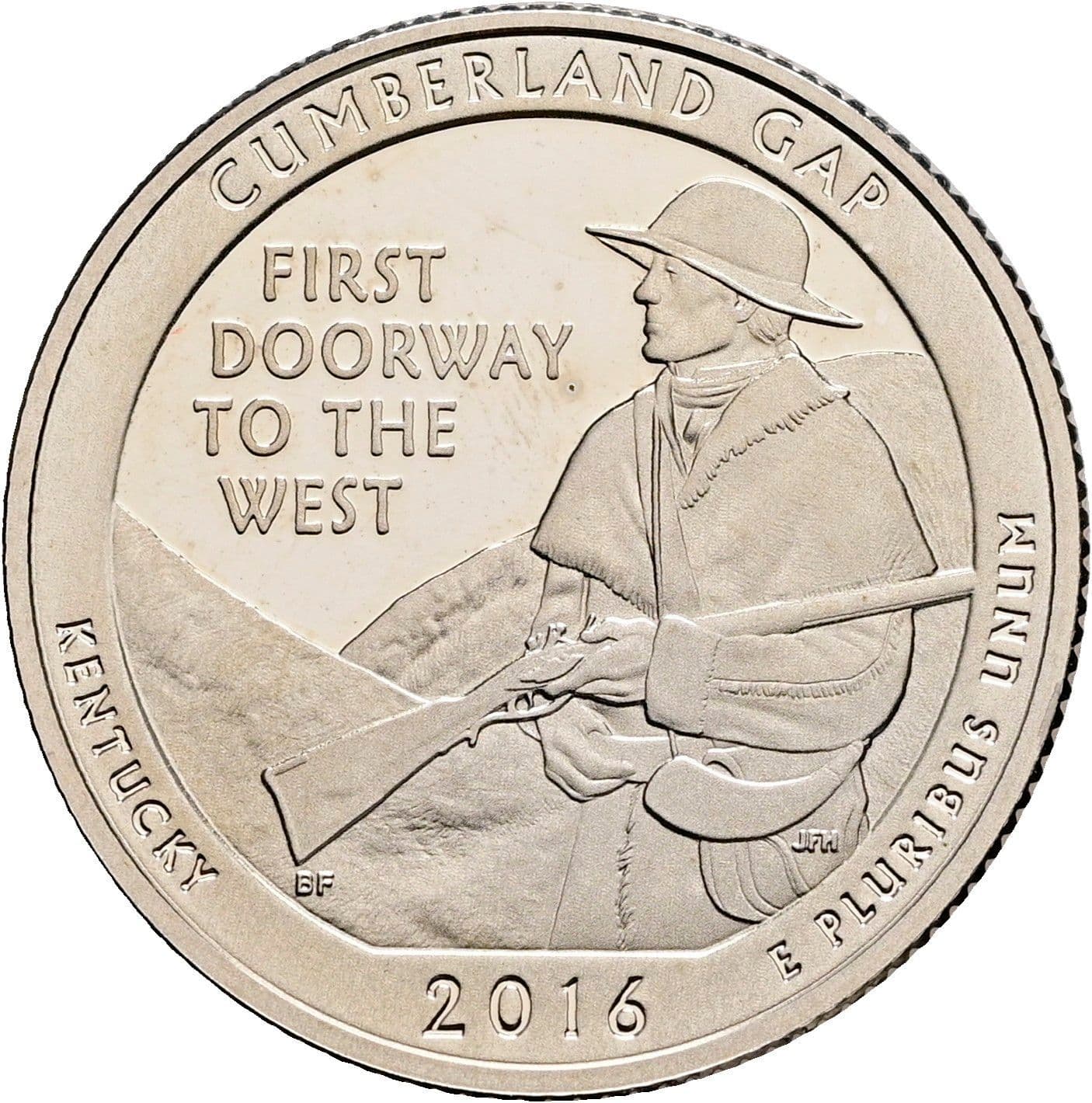 Quarter Dollar 2016 S – Rückseite