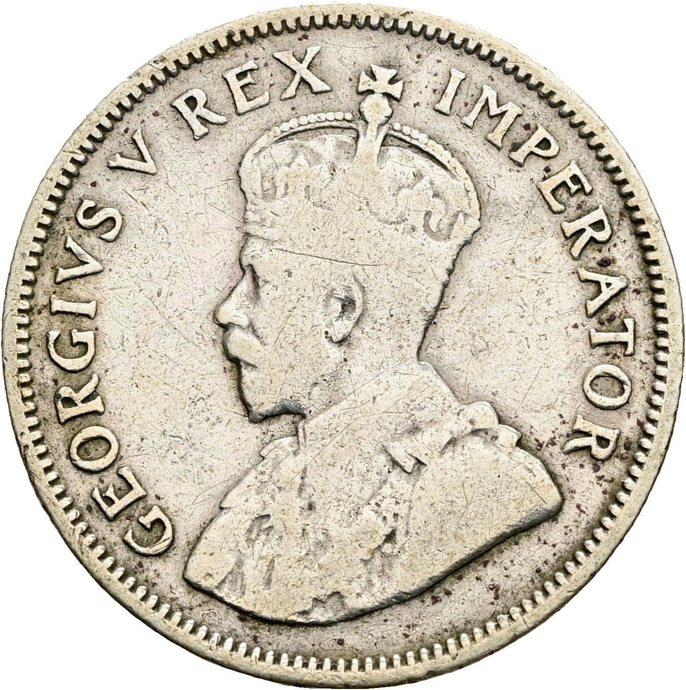 1 Shilling George V. 1910-1936 1931 – Vorderseite