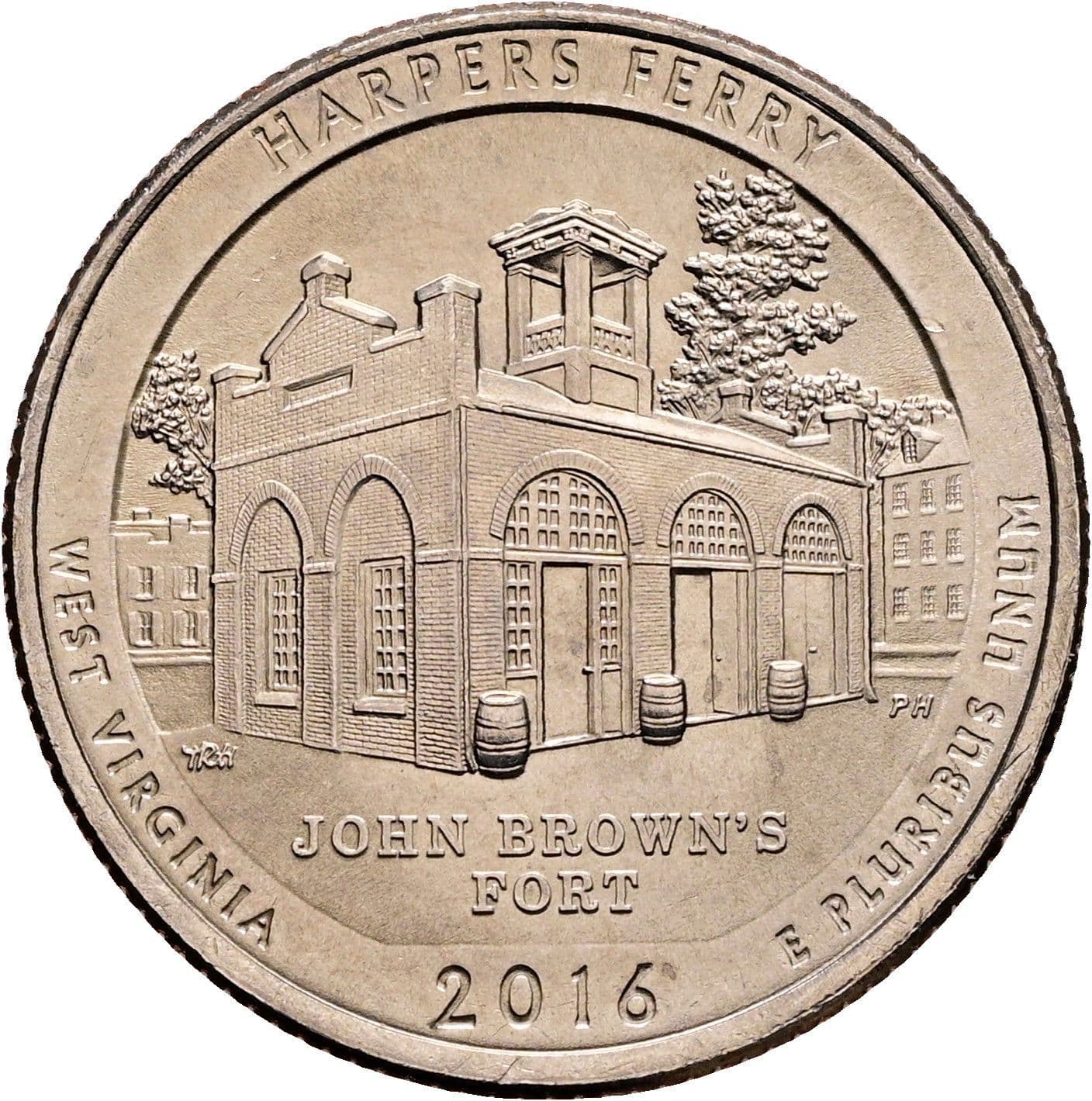 Quarter Dollar 2016 P – Rückseite