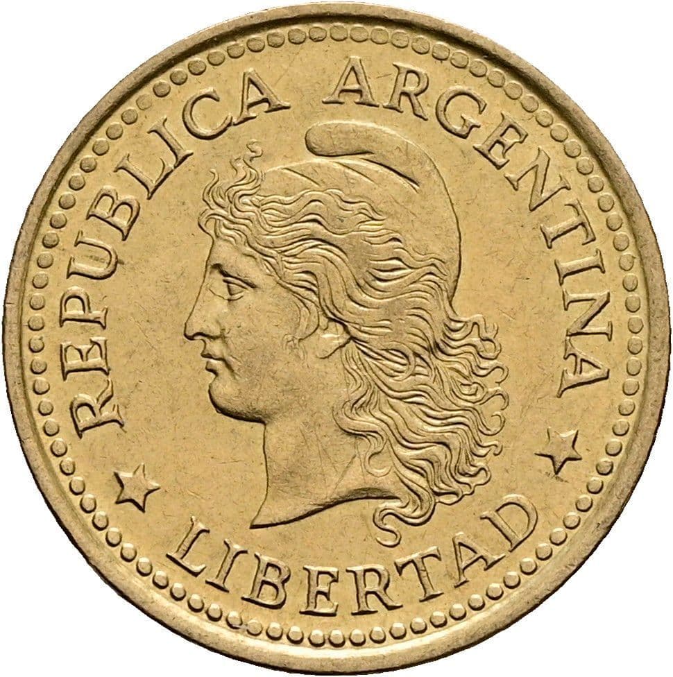 10 Centavos 1971 – Rückseite