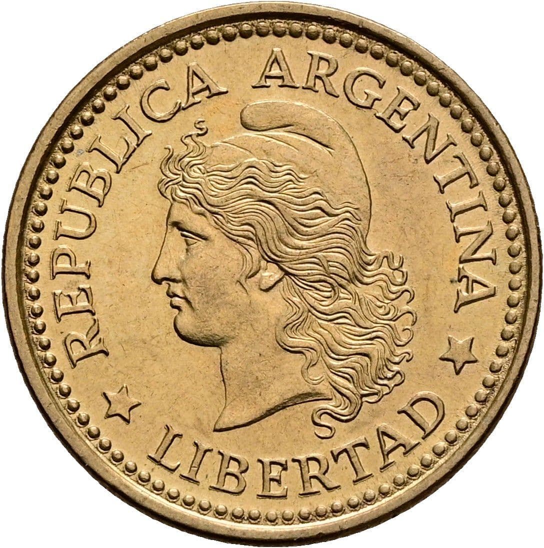 20 Centavos 1971 – Vorderseite