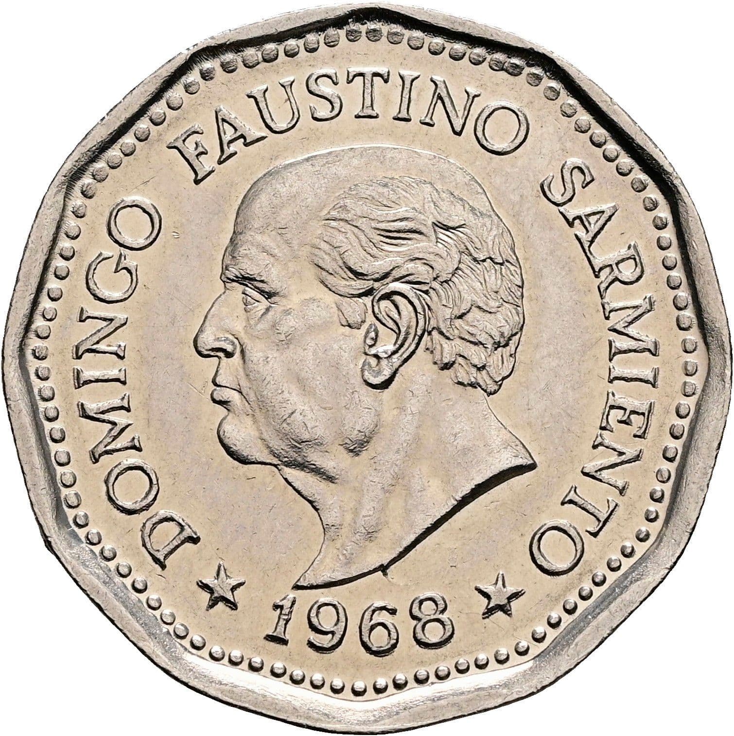 25 Pesos 1968 – Rückseite