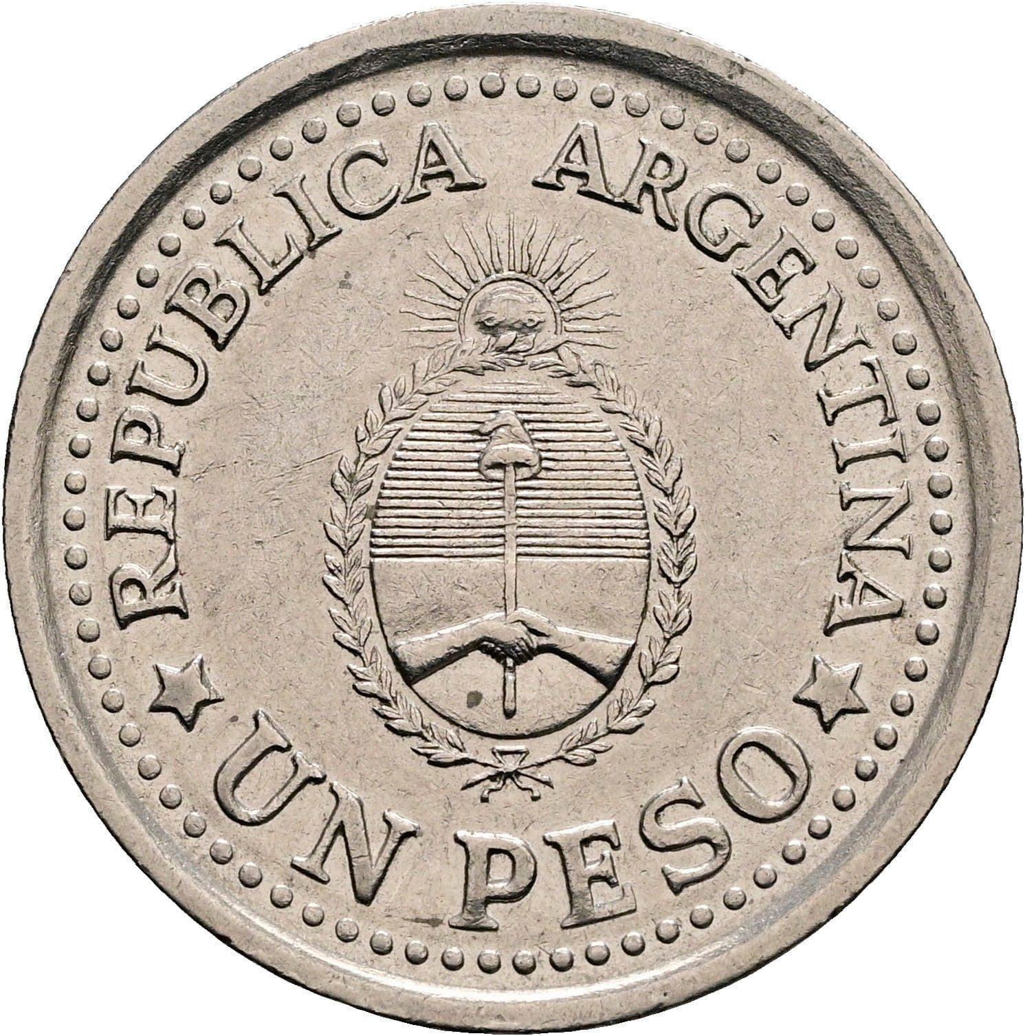 1 Peso 1960 – Rückseite