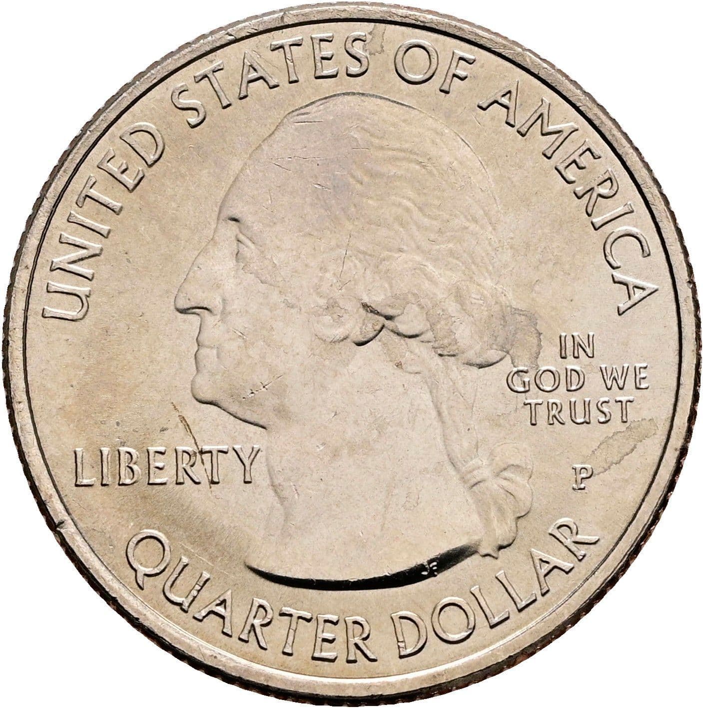 Quarter Dollar 2016 P – Vorderseite