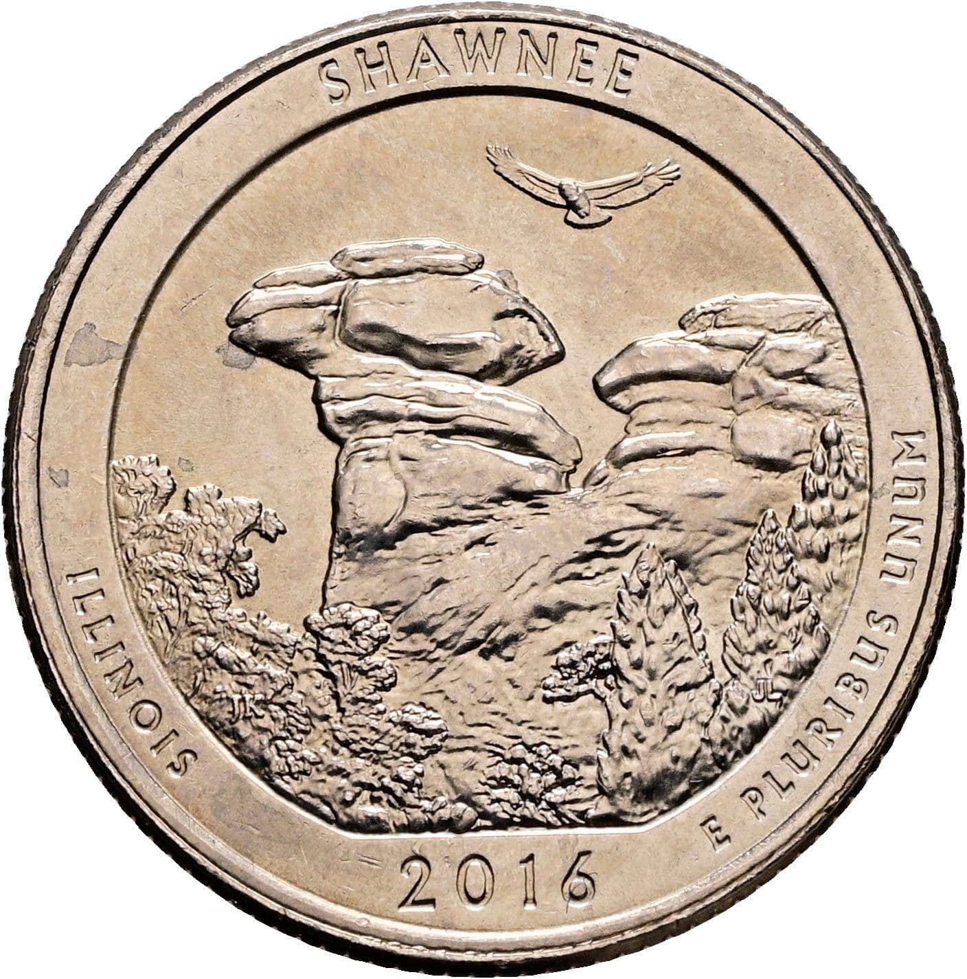 Quarter Dollar 2016 P – Rückseite