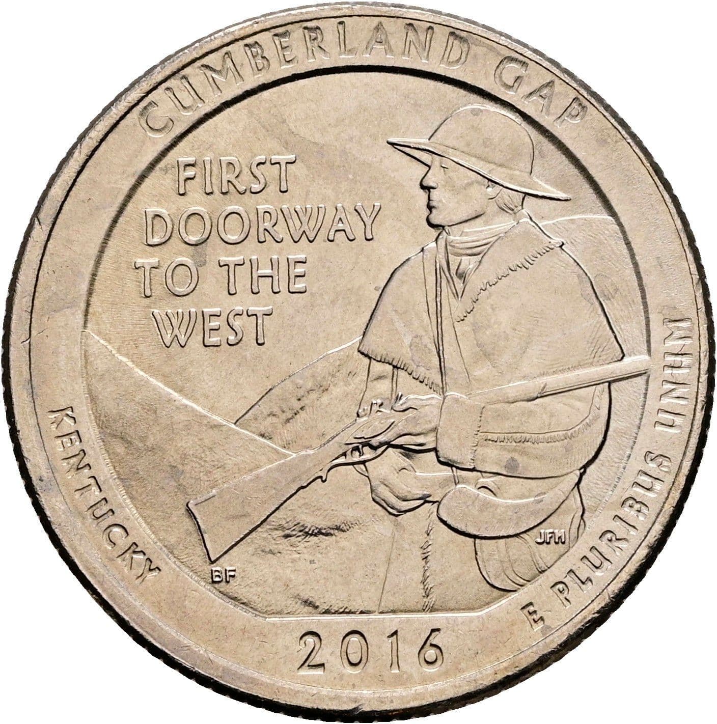 Quarter Dollar 2016 P – Rückseite