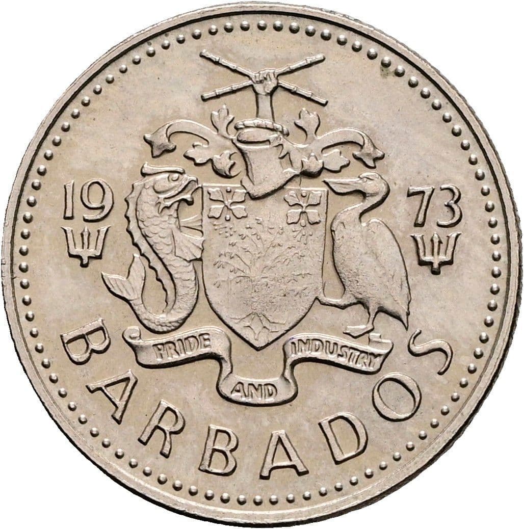 10 Cents 1973 – Rückseite