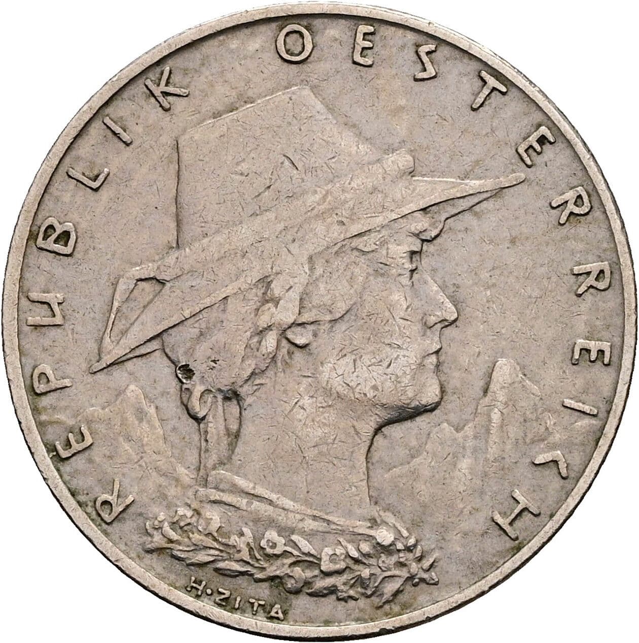 10 Groschen 1925 – Vorderseite