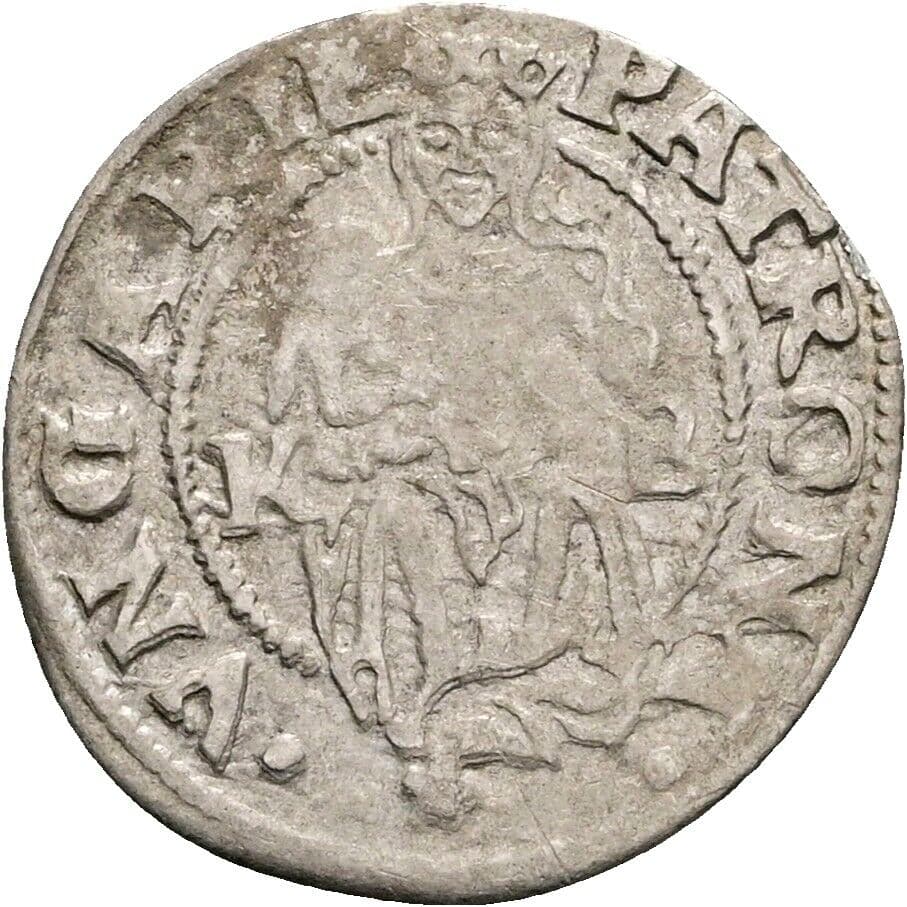 Denar Ferdinand I. 1521-1564 1535 KB, Kremnitz – Vorderseite