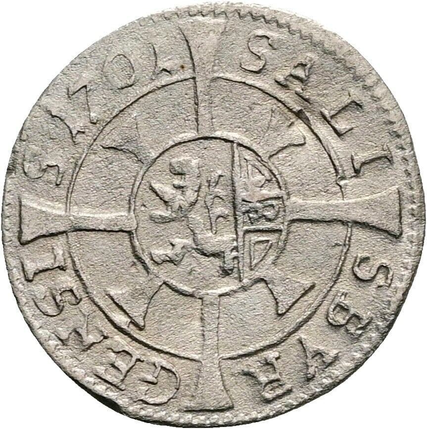 Kreuzer Johann Ernst Graf Thun-Hohenstein 1687-1709 1701 – Vorderseite