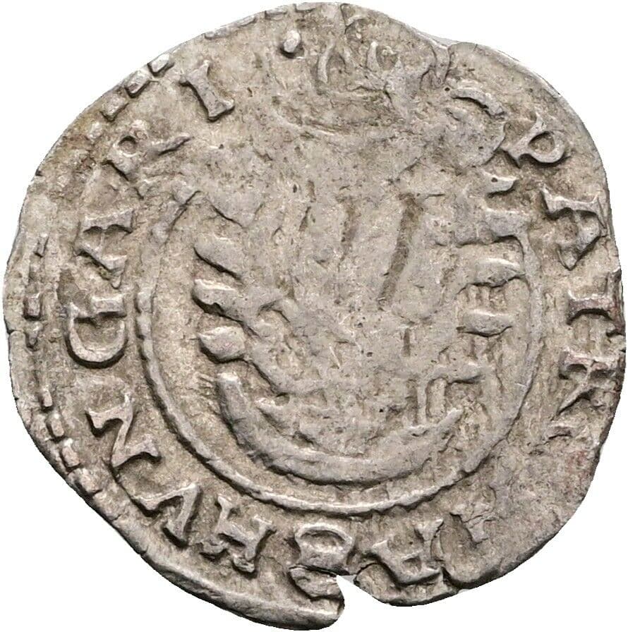 Denar Matthias II. 1608-1619 1611 KB, Kremnitz – Vorderseite