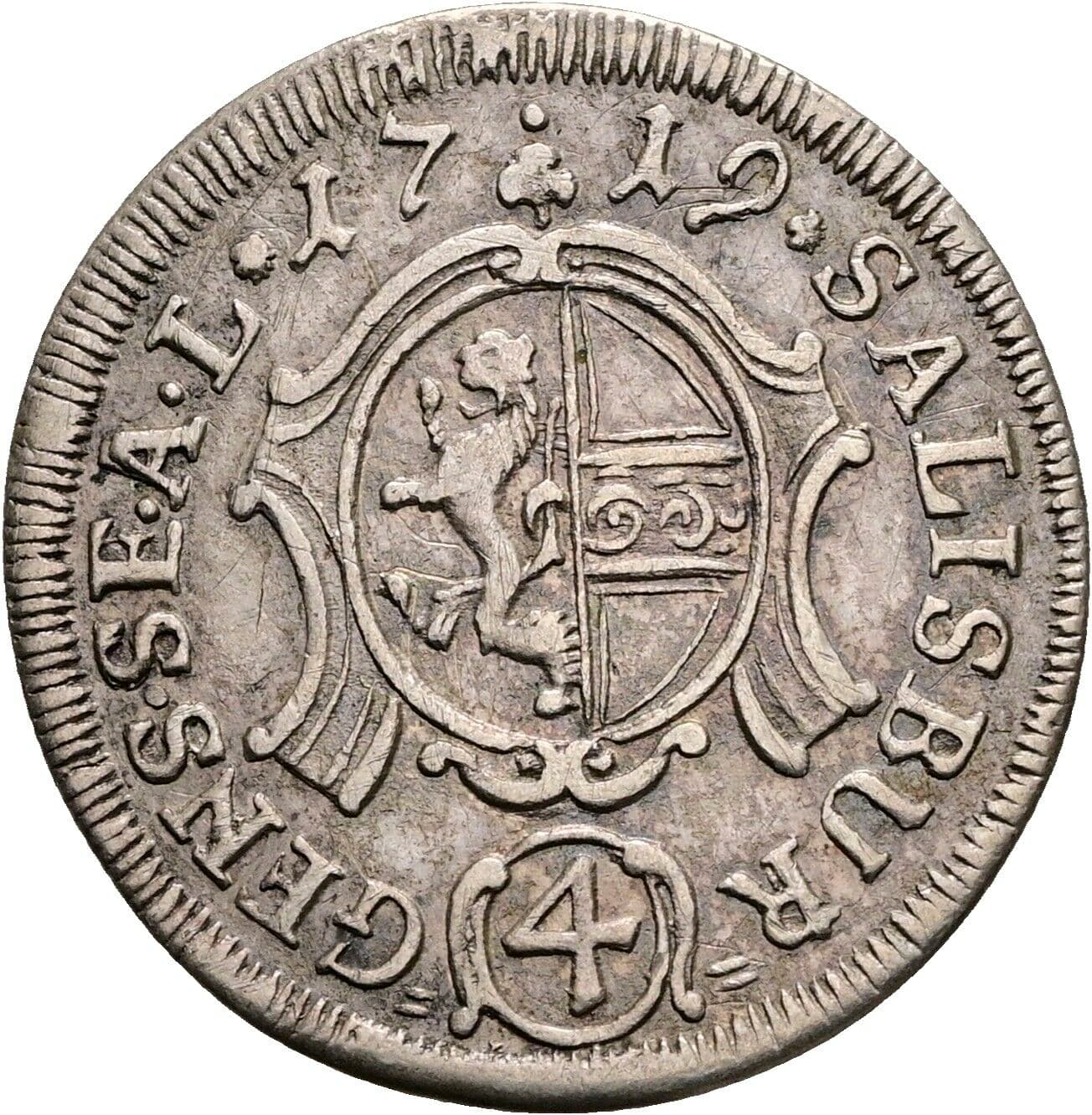 Batzen Franz Anton Fürst von Harrach 1709-1727 1719 – Vorderseite