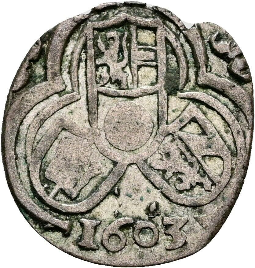 Zweier Wolf Dietrich von Raitenau 1587-1612 1603 – Vorderseite