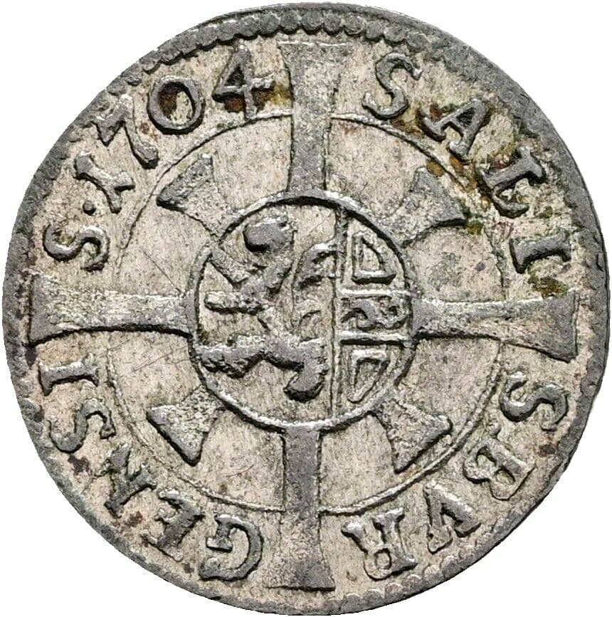 Kreuzer Johann Ernst Graf Thun-Hohenstein 1687-1709 1704 – Vorderseite