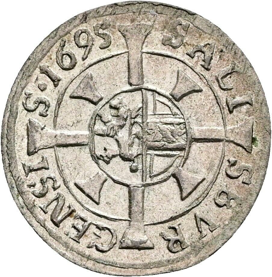 Kreuzer Johann Ernst Graf Thun-Hohenstein 1687-1709 1695 – Vorderseite