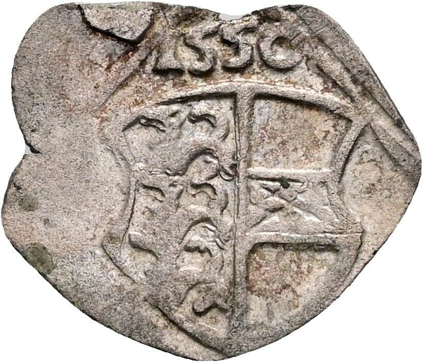 Pfennig Ferdinand I. 1550 Klagenfurt – Vorderseite