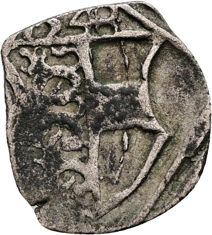 Pfennig Ferdinand I. 1548 Klagenfurt – Vorderseite