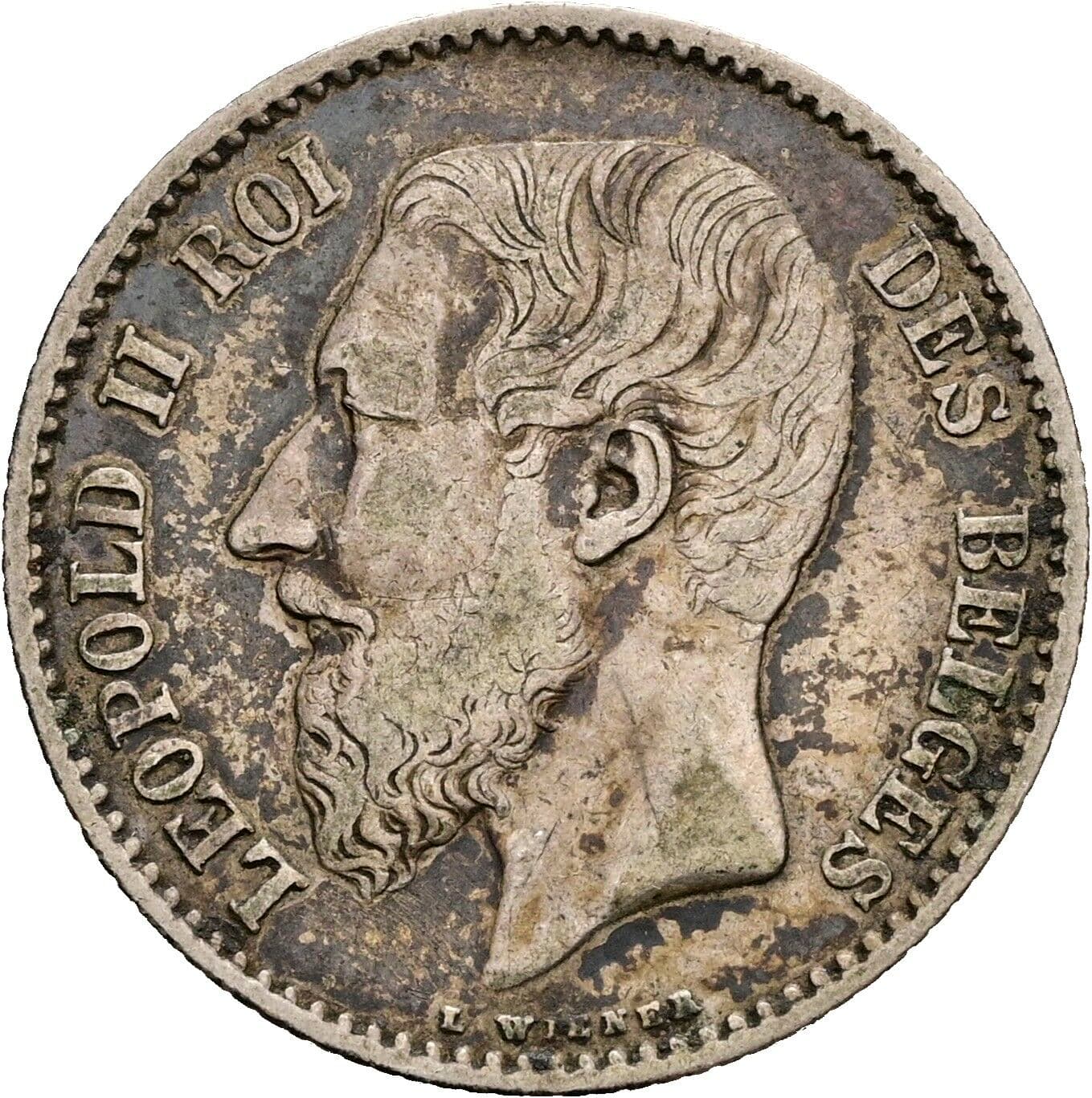 1 Frank Leopold II. 1865-1909 1867 – Vorderseite