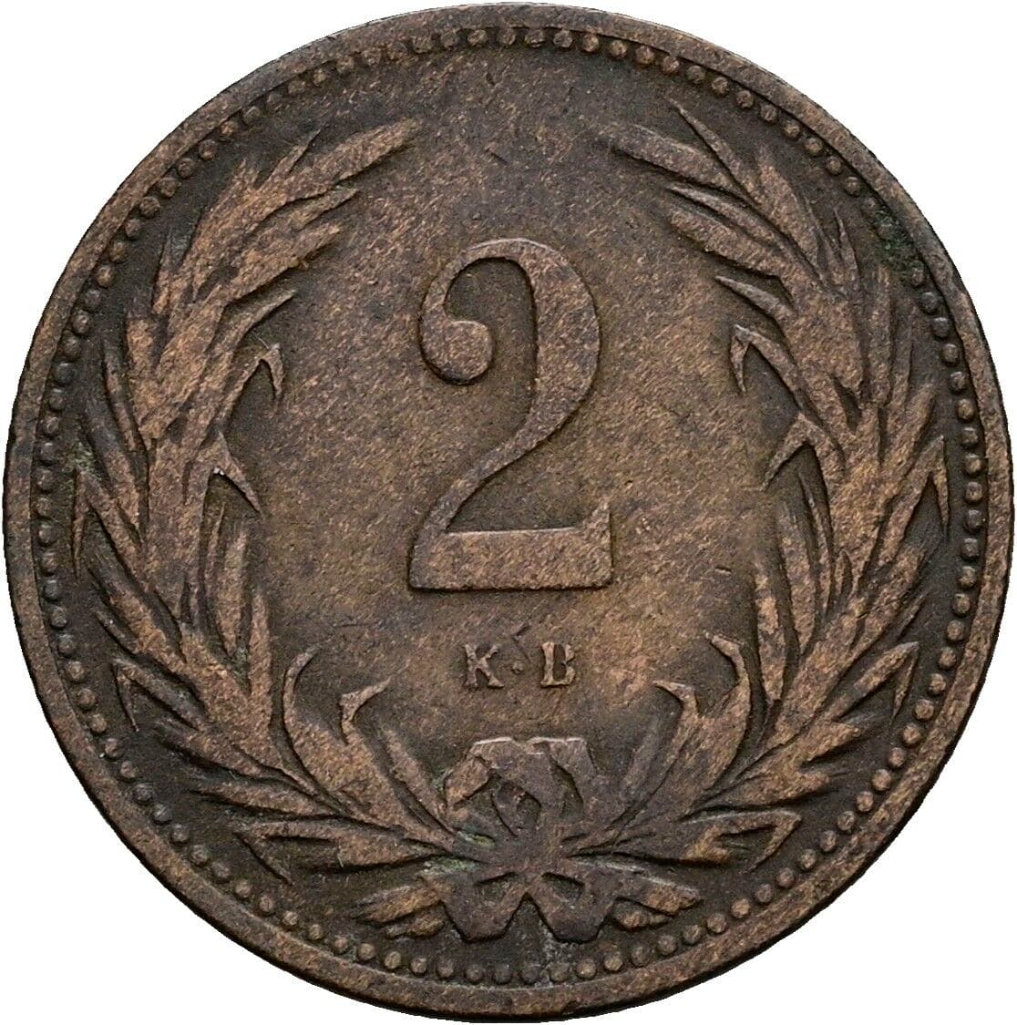 2 Filler Franz Joseph I. 1848-1916 1907 KB – Vorderseite