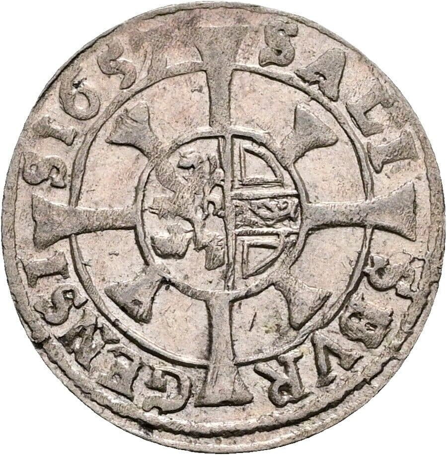 Kreuzer Guidobald Graf Thun Hohenstein 1654-1668 1657 – Vorderseite