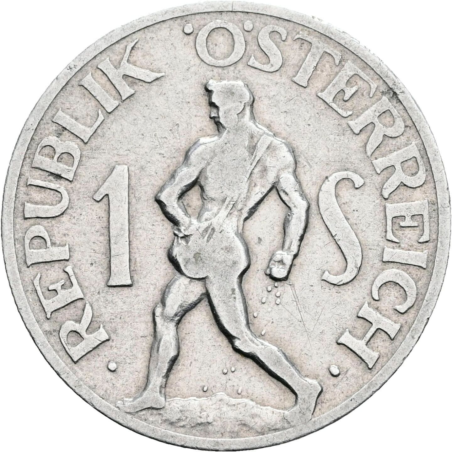 1 Schilling 1946 – Vorderseite