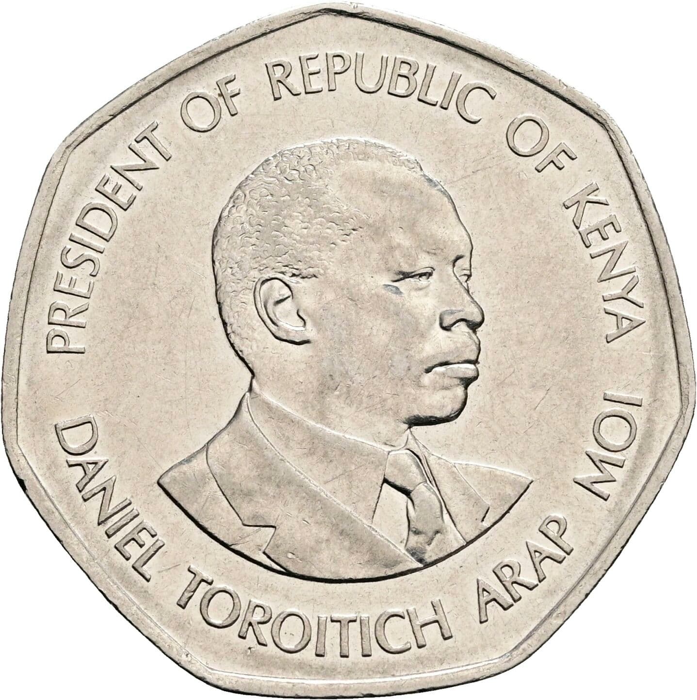 5 Shillings 1994 – Vorderseite
