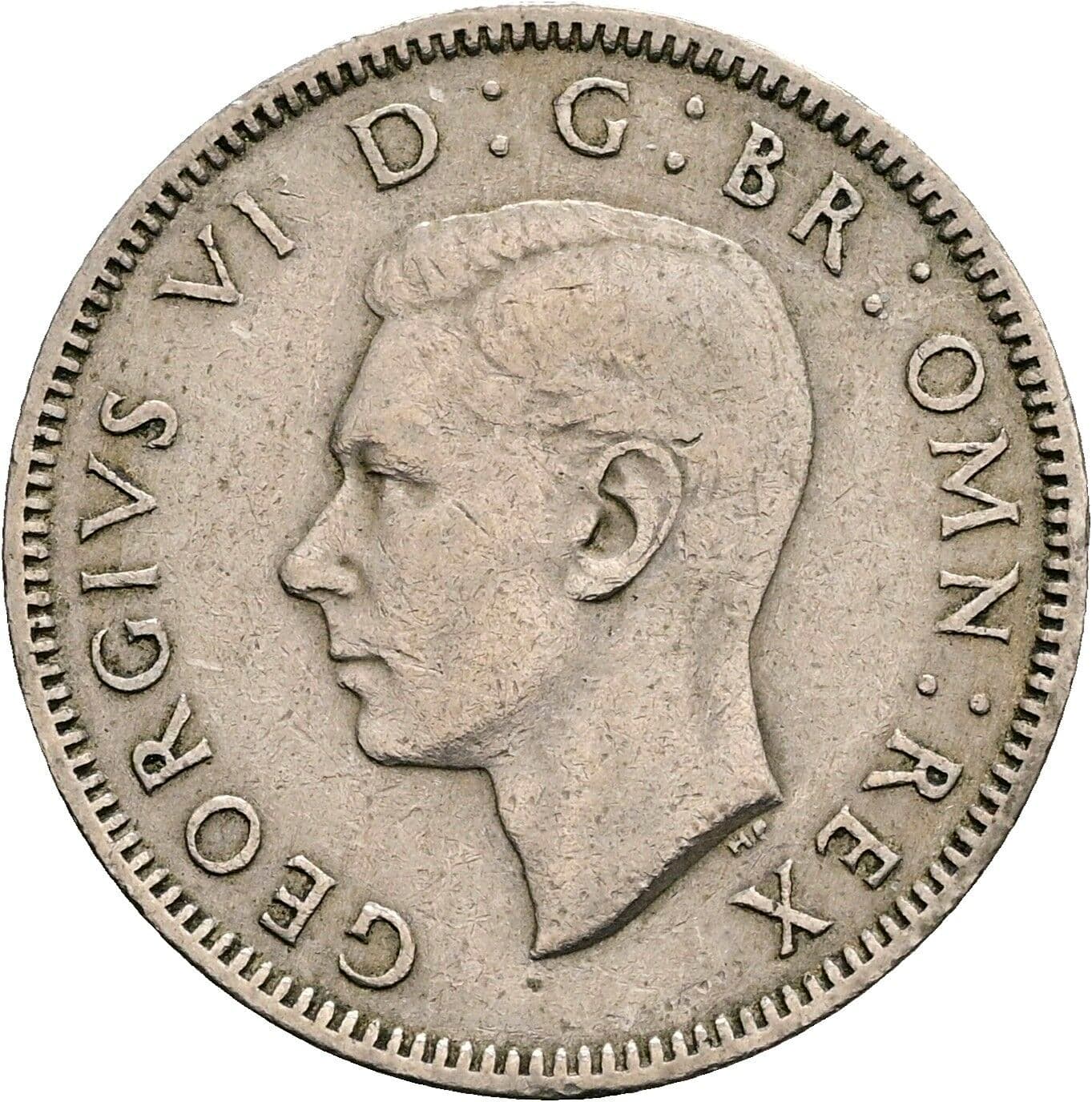 1 Shilling George VI. 1936-1952 1948 – Vorderseite
