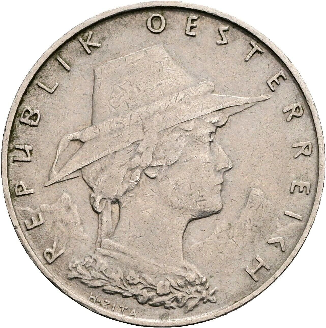 10 Groschen 1925 – Vorderseite