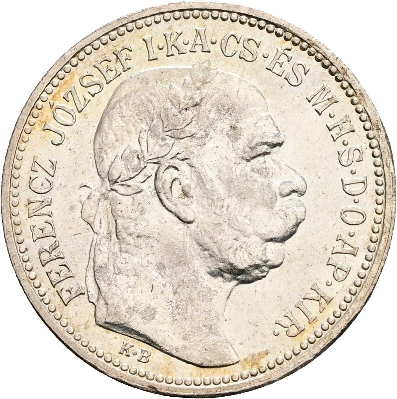 1 Korona Franz Joseph I. 1848-1916 1915 KB, Kremnitz – Vorderseite
