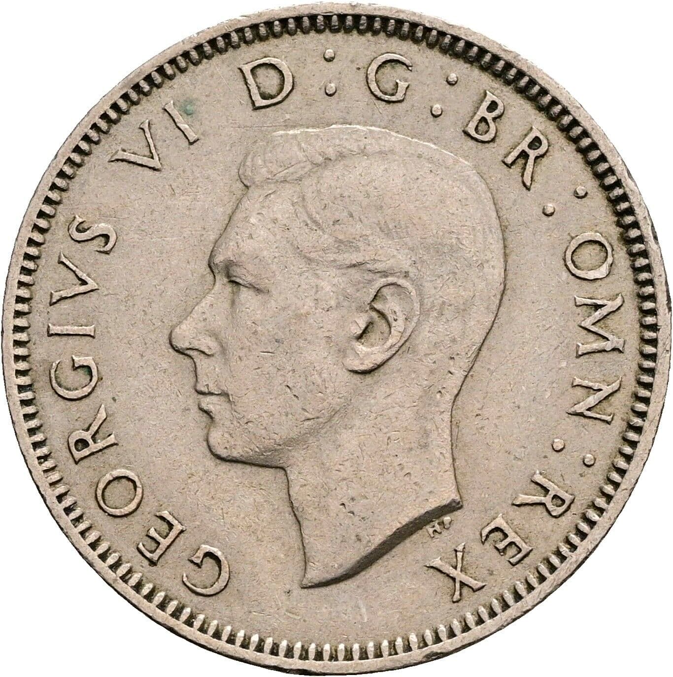 1 Shilling George VI. 1936-1952 1948 – Vorderseite