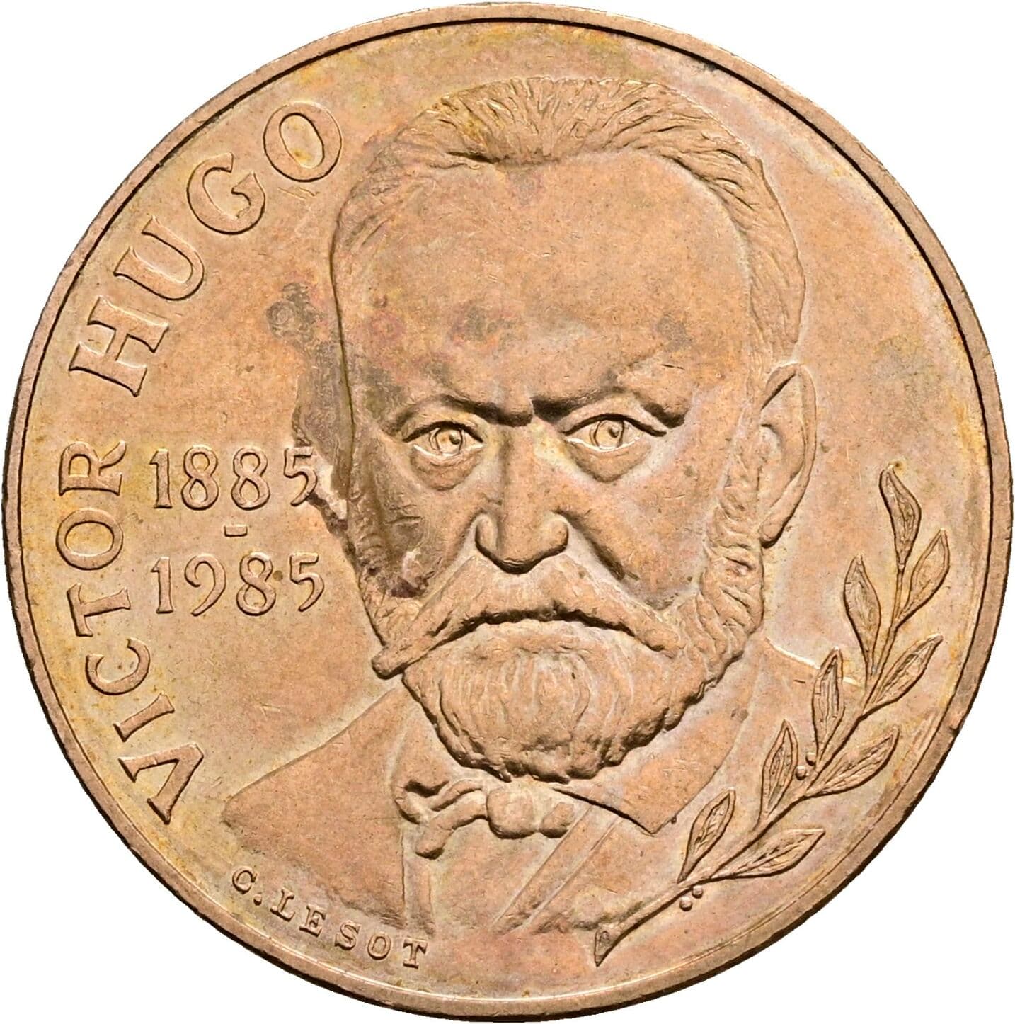 10 Francs 1985 – Vorderseite