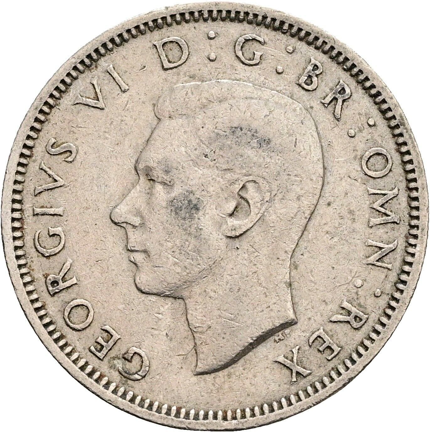 1 Shilling George VI. 1936-1952 1949 – Vorderseite