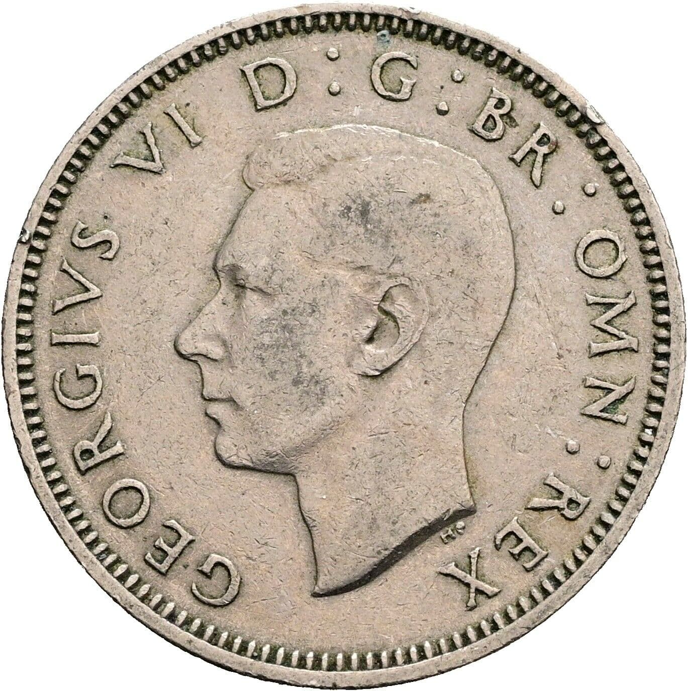 1 Shilling George VI. 1936-1952 1949 – Vorderseite