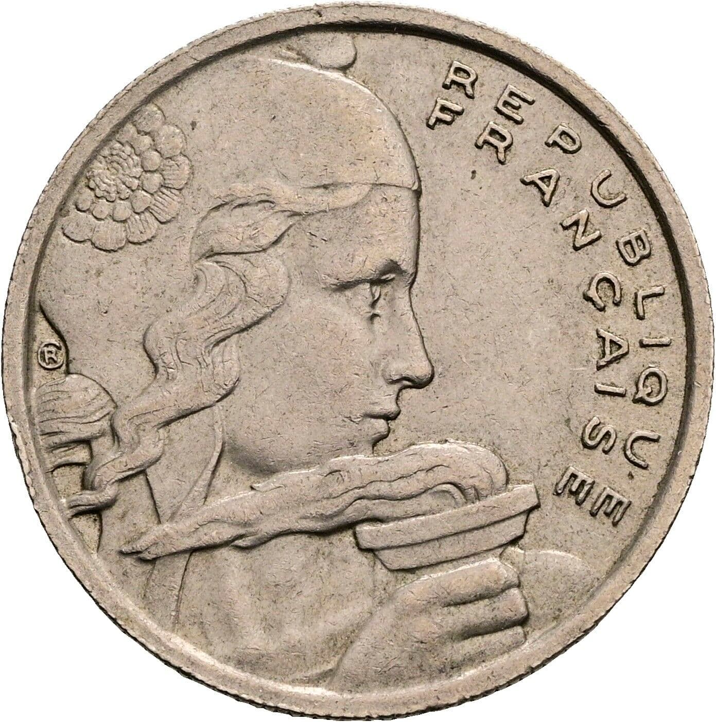 100 Francs 1955 – Vorderseite