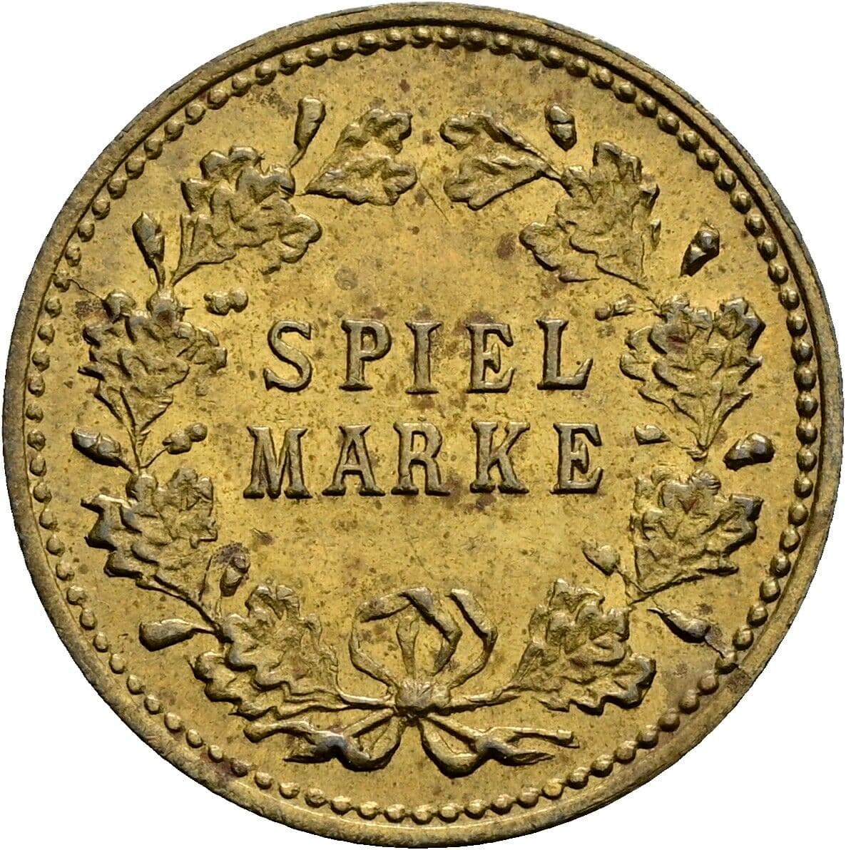 Spielmarke – Vorderseite