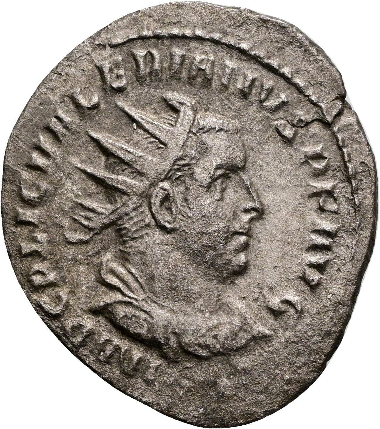 Antoninian Valerianus I. 253-260 AC – Vorderseite