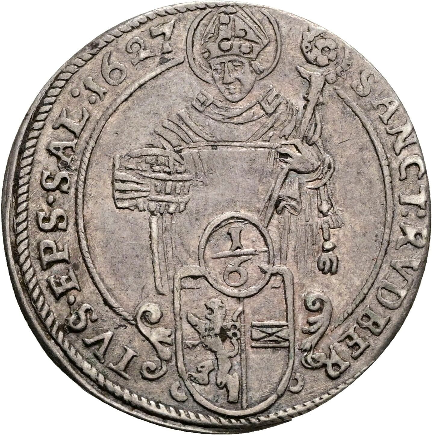 1/6 Taler Paris Graf Lodron 1619-1653 1627 sic – Vorderseite