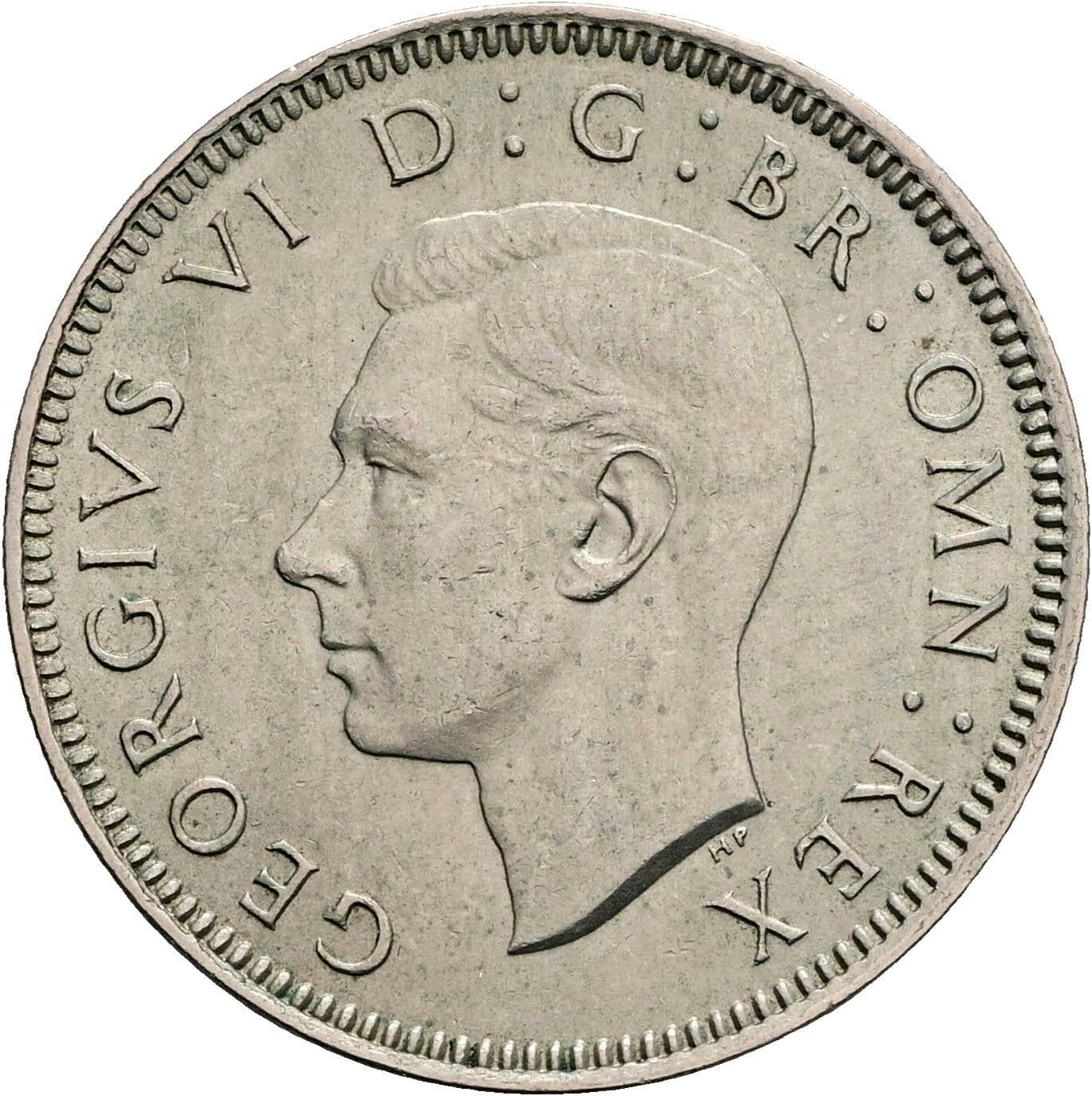 One Shilling Georg VI. (1936-1952) 1951 – Vorderseite