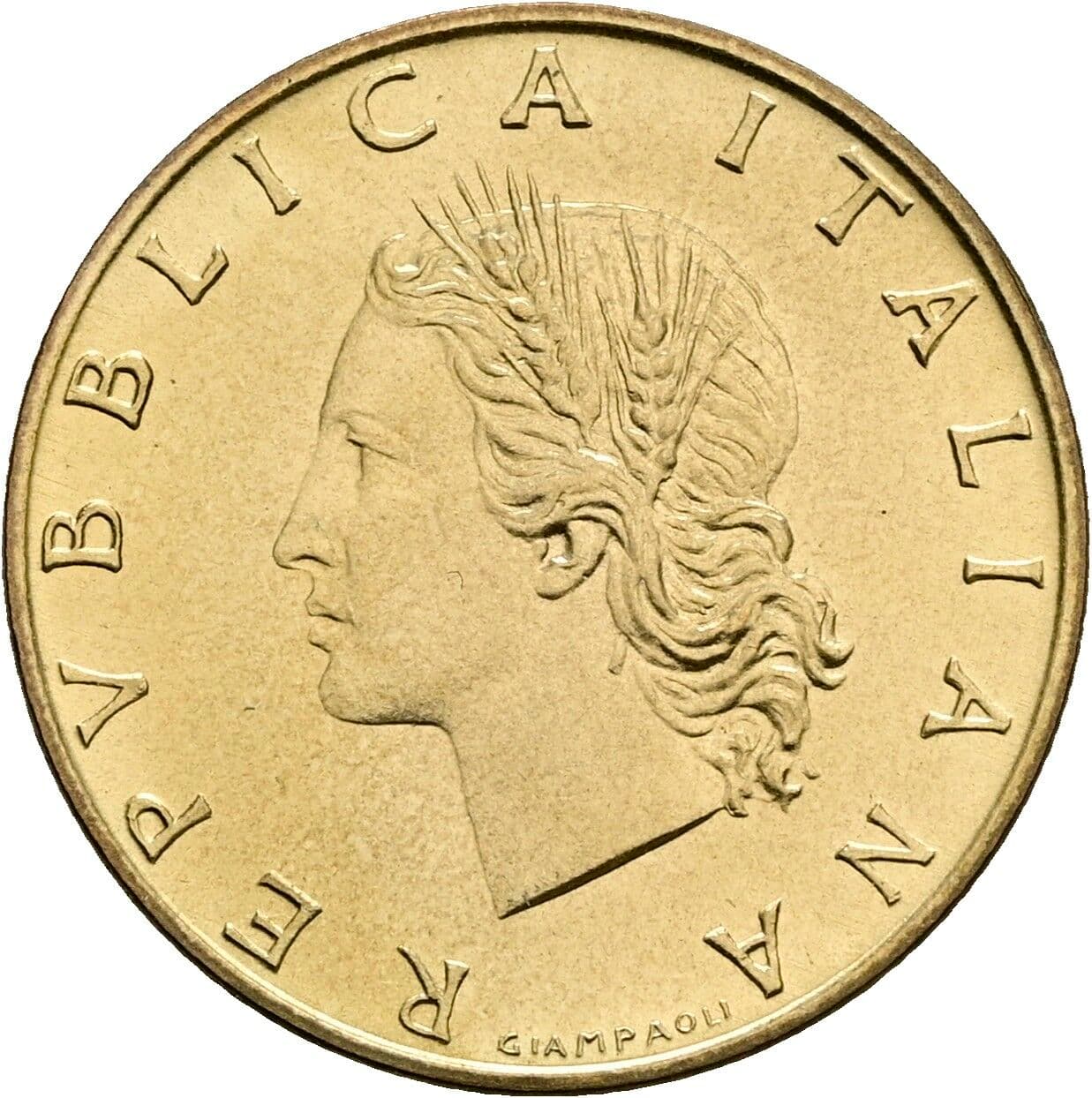 20 Lire 1970 – Vorderseite