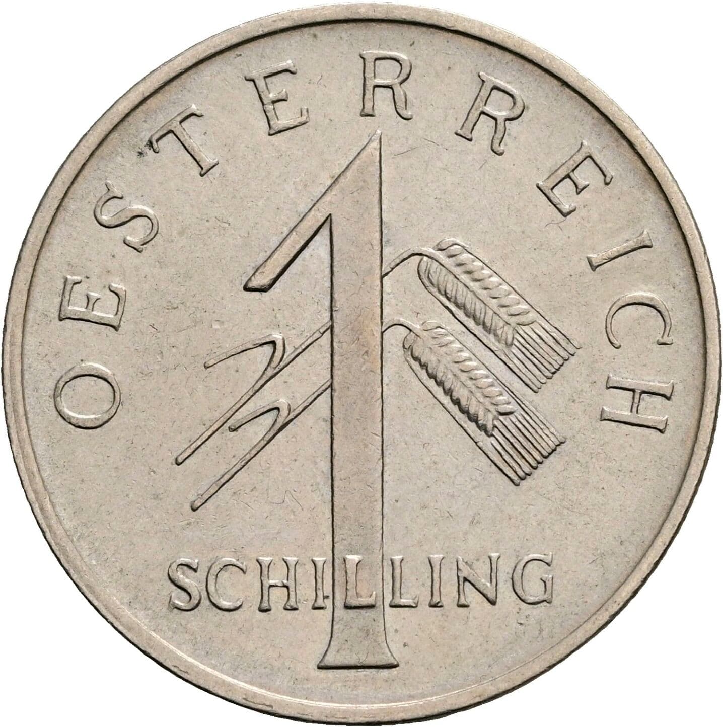 1 Schilling 1935 – Vorderseite