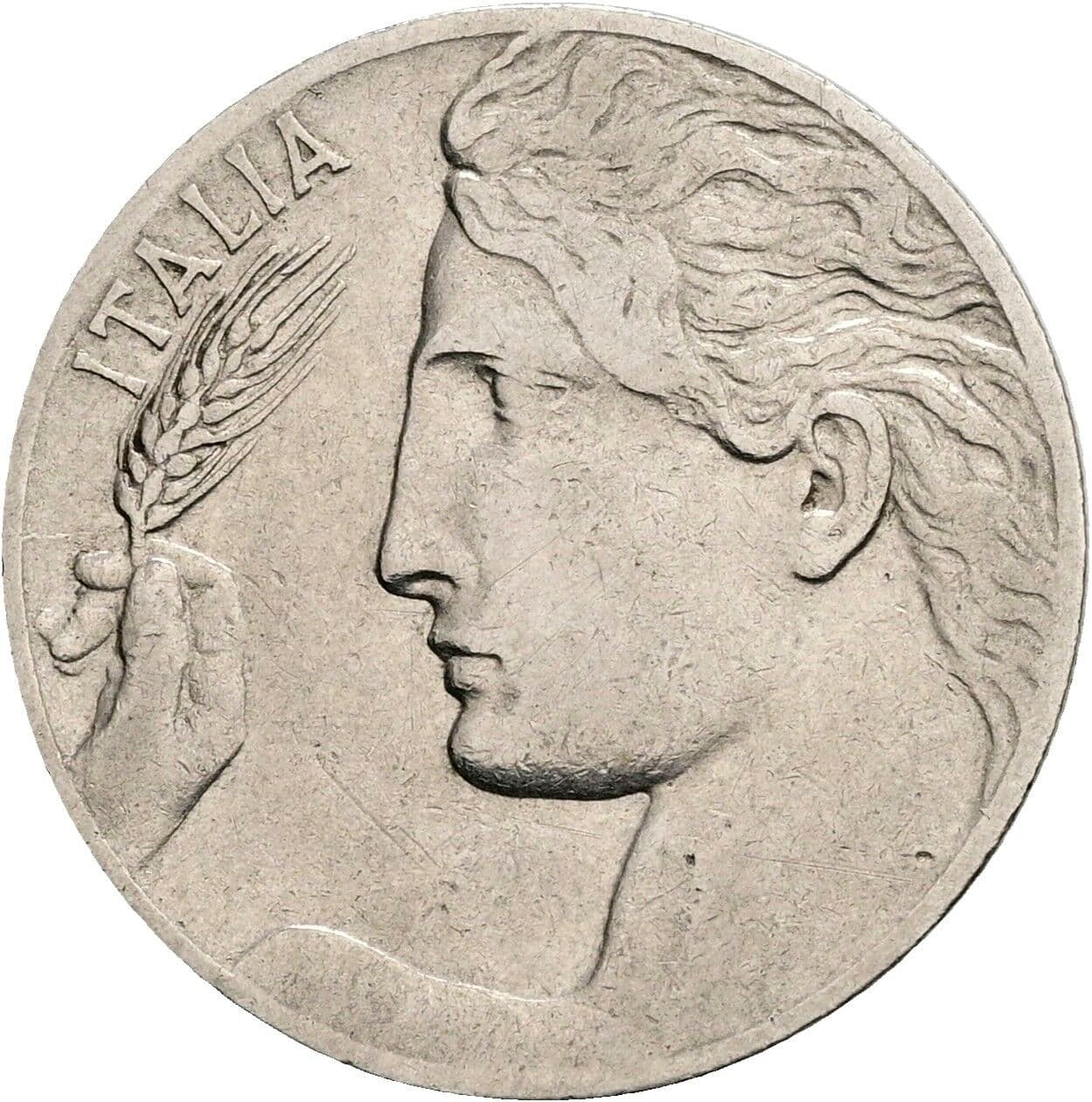 20 Centesimi Vittorio Emanuele III. 1900-1946 1910 – Vorderseite