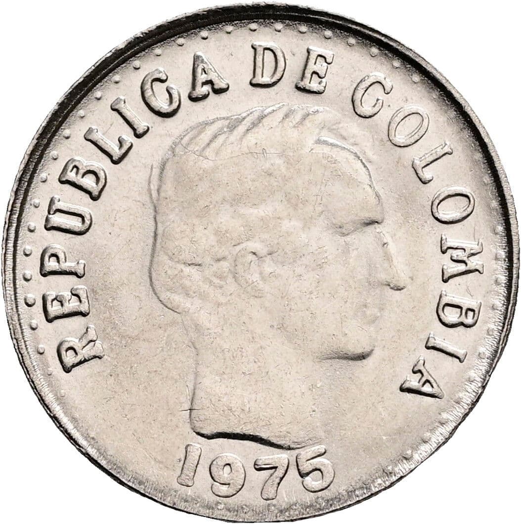 10 Centavos 1975 – Vorderseite