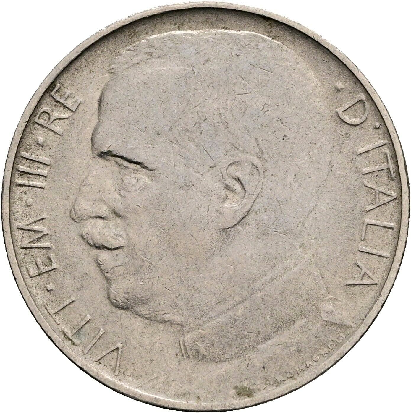 50 Centesimi Victor Emmanuel III. (1900-1946) 1920 – Vorderseite