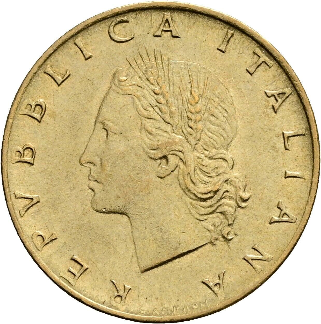 20 Lire 1981 – Vorderseite