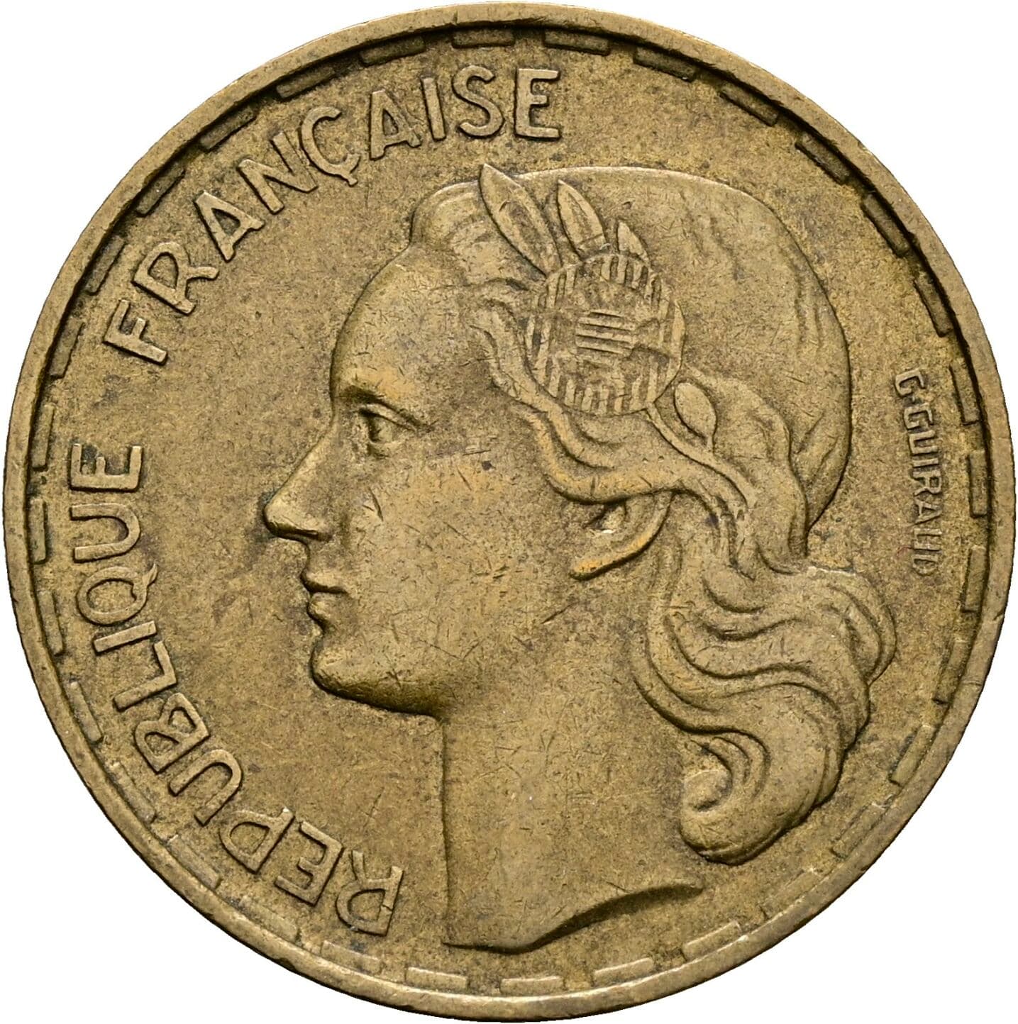 50 Francs 1953 – Vorderseite