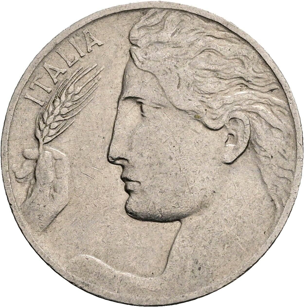 20 Centesimi Victor Emmanuel III. (1900-1946) 1910 – Vorderseite