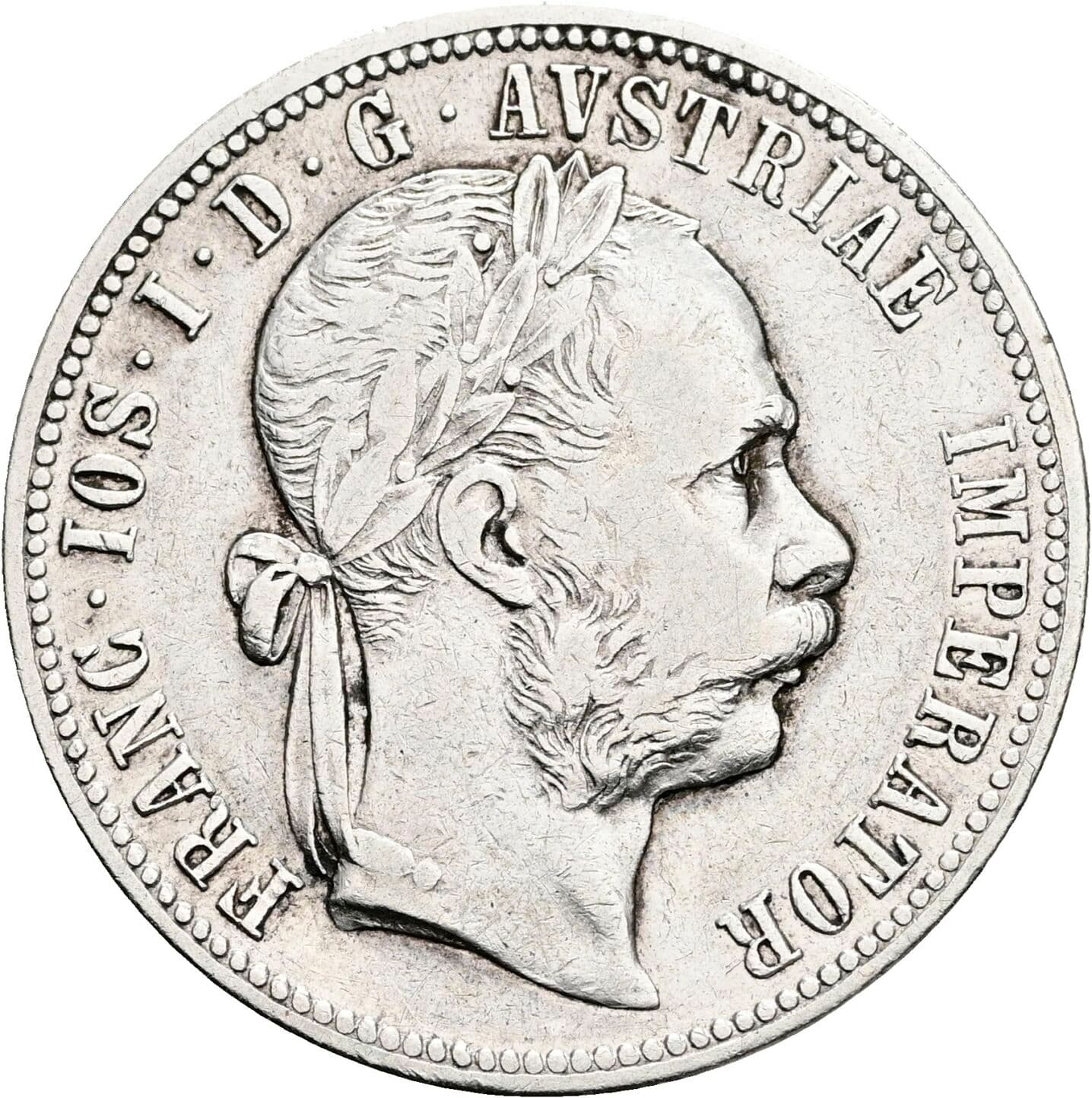 1 Gulden Franz Joseph I. 1848-1916 1881 – Vorderseite