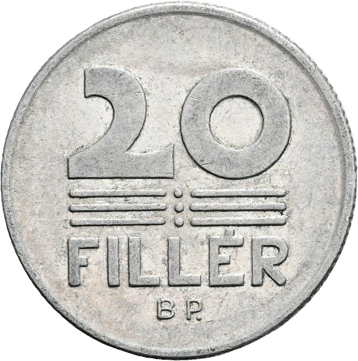 20 Filler 1981 – Vorderseite